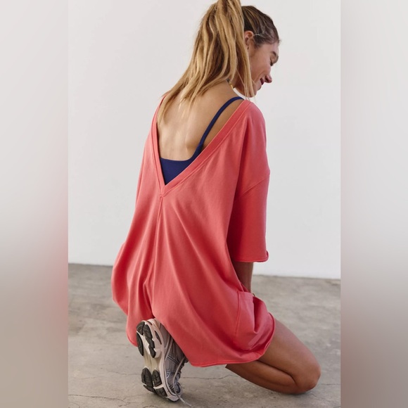 NEW! Free People Hot Shot Tee Romper💕 - Picture 2 of 6